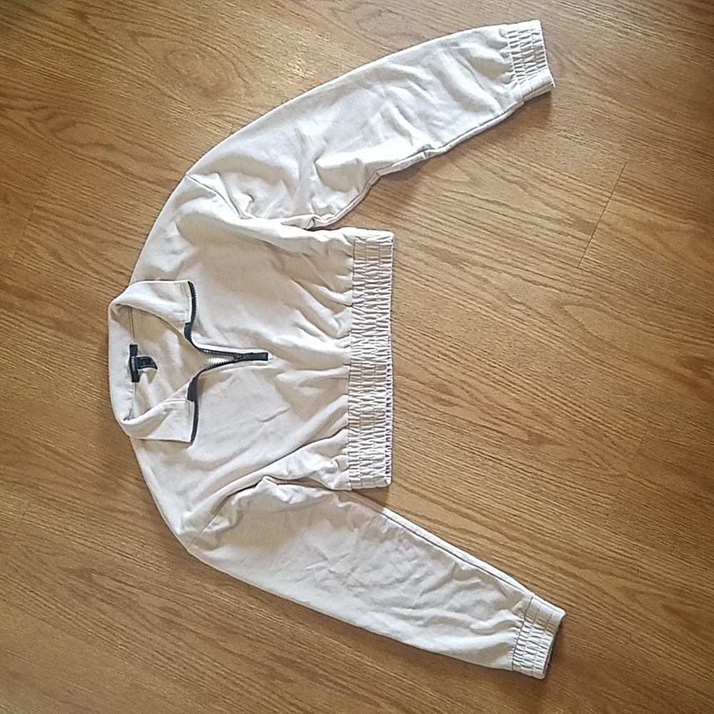 F21 cropped sweater